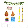 thumbnail image 3 of Verka Diwali Decor Value Pack, Multicolour, 3 of 5