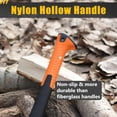 thumbnail image 6 of X7 Hatchet Axe, 14” Camping Axe for Wood Splitting & Kindling with Nylon Hollow Handle, Anti-Slip Shock Absorption Grip Outdoor Survival, Firewood, Hiking Yard Tools, 6 of 6