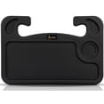 thumbnail image 1 of EcoNour 2 in 1 Car Steering Wheel Desk, Tray for Laptop Car Mount with Pen Holder| Food Tray for Eating with Drinks Holder | Multipurpose Travel Car Accessories, 1 of 8