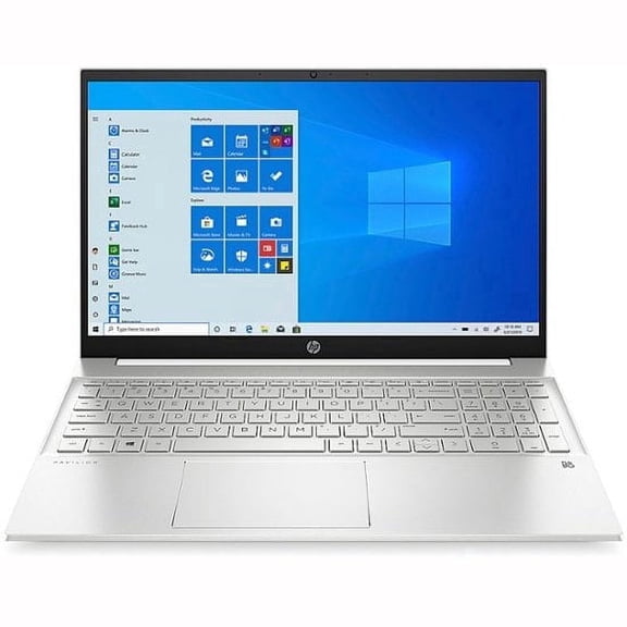 HP - Pavilion - 15.6" Full HD Laptop - 11th Generation Core i5-1135G7 - 8GB RAM - 256GB SSD -Keyboard with Numeric Keypad - 2 Year Warranty Care Pack - Windows 10