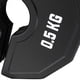 thumbnail image 3 of 3X Gimnasio Micro-Plates Dumbbell Fractional Weight Disc Rubber Fractional Weight Discs Add-On Change Negro 0.5kg, 3 of 5