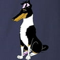 thumbnail image 3 of CafePress - Smooth Tricolor Collie Long Sleeve Dark T Shirt - Long Sleeve Dark T-Shirt, 3 of 4