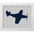 thumbnail image 1 of Robinson, Tamara 24x20 White Modern Wood Framed Museum Art Print Titled - Plane II, 1 of 4