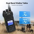 thumbnail image 2 of Radio bidireccional Retevis Ailunce HA1UV de doble banda con micrófono, 2 of 9