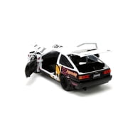 Jada Toys Sanrio 1:24 1986 Toyota Trueno (AE86) Die-Cast Car & Aggretsuko️ Figure