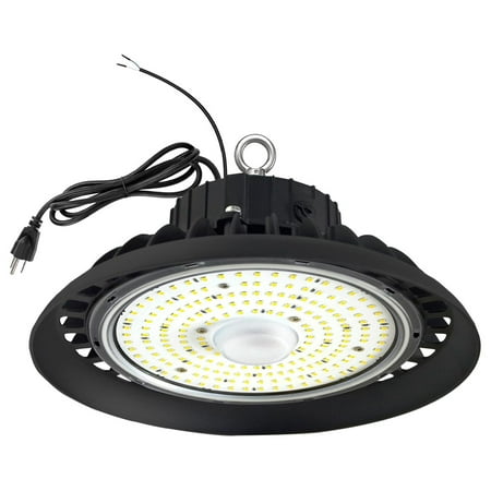 

LED High Bay Shop Light 2FT 16000lm 135LM/W 500W MH/ Equivalent 5000K Daylight Hanging Light for Warehouse Workshop Supermarket Stadium 100-277V
