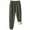 1#Army Green, variant on Kiijoy Sweatpants for Boys and Girls Fleece Lined Jogger Pants Casual Trousers, Sizes 4-5