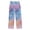 Watercolor Powder Blue Pattern, variant on Kids' Pajama Pants Soft Relaxed Fit Sleep Pants Lounge Pants with Pockets Watercolor Powder Blue Pattern Small