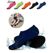 Spencer Men Women Barefoot Water Skin Shoes Aqua Socks for Beach Swim Surf Yoga Exercise "3XL, Green"