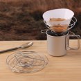 Zhuitw Stainless Steel Collapsible Pour Over Coffee Dripper Folding