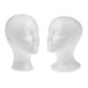 thumbnail image 1 of Maniquíes de Peluca Femenina de Espuma de Poliestireno de 2 Piezas ,2 Pulgadas, , Modelo Y Exhibición, Soporte para Pelucas, Somb DYNWAVEMX Cabeza de maniquí, 1 of 8