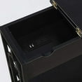 thumbnail image 5 of Convenience Concepts Table d'Appoint Omega avec Station de Charge, Noir/noir, 5 of 5