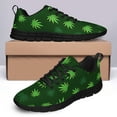 thumbnail image 4 of Marijuana Shoes Womens Mens Road Running Shoes Tennis Walking Sneakers Black Size 13, 4 of 5