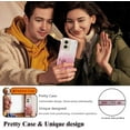 thumbnail image 6 of for Motorola Moto G Stylus 5G 2024 Case Clear Glitter Shiny Motorola Moto G Stylus 5G 2024 Phone Case Silicone Soft Floral Shockproof Cover Pink Slim for Women (Pink), 6 of 14