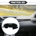 thumbnail image 2 of Unique Bargains Car Dashboard Cover Mat for Nissan Rogue 2021-2023 Black Blue Center Console Interior Dash Board Mat, 2 of 7