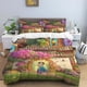 thumbnail image 3 of Juego de cama de tres piezas con estampado de dibujos animados de Disney Encanto, con funda de almohada, para niños o adultos, para tamaño King, Queen, Full y Twin, 3 of 5