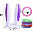 thumbnail image 4 of 3 Pack Easter Inflatable Bunny Ring Toss Game, Easter Rabbit Ears Ring Toss Party Games, Inflatable Toys Gift (3 Set 12 Rings) - Jxlgv---Code15880-HAPDEN, 4 of 4