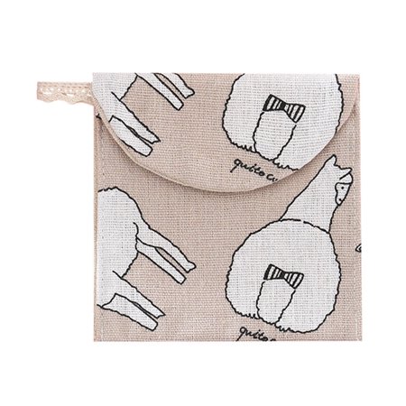 SEARCHI Sanitary Napkin Storage Cloth Bag  Menstrual Cup Pouch  Cute Portable Pads Bag Feminine Menstruation First Period Bags for Teen Girls Women Ladies