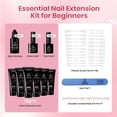 thumbnail image 4 of Kit de gel para extensiones de uñas Beetles Poly con 6 colores para mujer, 4 of 7