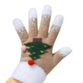 thumbnail image 6 of Hellosay Womens Gloves for Cold Weather Thermal Warm Christmas Gifts Khaki, 6 of 7