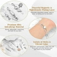 thumbnail image 6 of 24Pcs Magnetic Necklace Clasps & Closures,Jewelry Magnetic Clasp Connector Clasp Bracelet Extender for Jewelry Making, 6 of 7