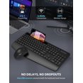 thumbnail image 4 of Combo de teclado y ratón inalámbricos Trueque de tamaño completo, 4 of 9