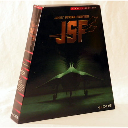 Joint Strike Fighter JSF Combat Flight Sim (Rare Trapezoid Box PC Game) The Future is