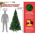 thumbnail image 4 of Ãrbol De Navidad 1.8m Artificial Pino Navideño Decorado Xtellar Color Verde, 4 of 4
