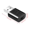 thumbnail image 4 of Sidaley Nuevo adaptador de receptor inalámbrico USB compatible con Bluetooth 5,0 altavoces de música 3,5mm adaptador de Audio estéreo de coche Cables de audio/vídeo, 4 of 6