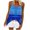1Blue, variant on Drses Tank Top for Women Spaghetti Strap Camisole Summer Scoop Neck Loose Fit Casual Sleeveless Shirts Top