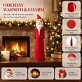 thumbnail image 7 of Christmas Santa Claus Figurine, 12Inch Handcrafted Santa Figurines Christmas Decoration, Cute Santa Claus Statue Sculpture Winter Festive Xmas Gifts for Holiday Party Home Office Decoration, 7 of 7