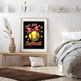thumbnail image 6 of Diamond Art Kits for Adults - Cute Cartoon Softball Print No.3 5D Frameless Dimond Painting Kit for Adults Beginner, Round Diamond Kits for Home Wall Decor, Gift for Women, 6 of 7