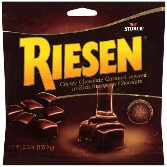 Riesen Chocolate Caramel Candy (Pack of 48)