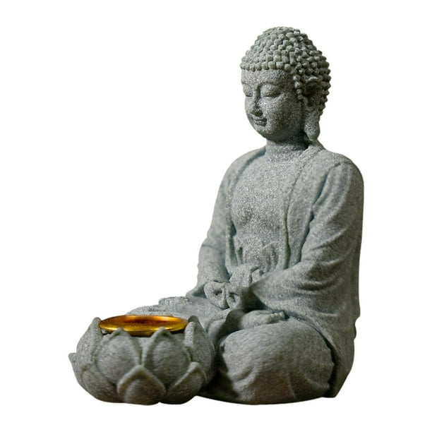 Estatua de Buda, soporte de incienso, colección de quemadores de incienso, escultura , adorno, decoración de mesa para dormitorio, gabinete de meditación