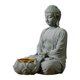 thumbnail image 1 of Estatua de Buda, soporte de incienso, colección de quemadores de incienso, escultura , adorno, decoración de mesa para dormitorio, gabinete de meditación, 1 of 9
