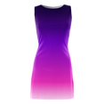 thumbnail image 4 of Women s Casual Dress and Feature from Women's Summer Sleeveless Boat Neck Dress Slim Fit Party Club Bodycon Dresses never repeating words across the Purple XXL, 4 of 4