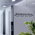 thumbnail image 7 of Decalgeek Removable DIY Wall Sticker Mural Home Decal Decor For Bathroom, 7 of 7