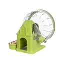 thumbnail image 1 of 4 in 1 Quiet Hamster Exercise Wheel, Multi Functional Green, 1 of 5