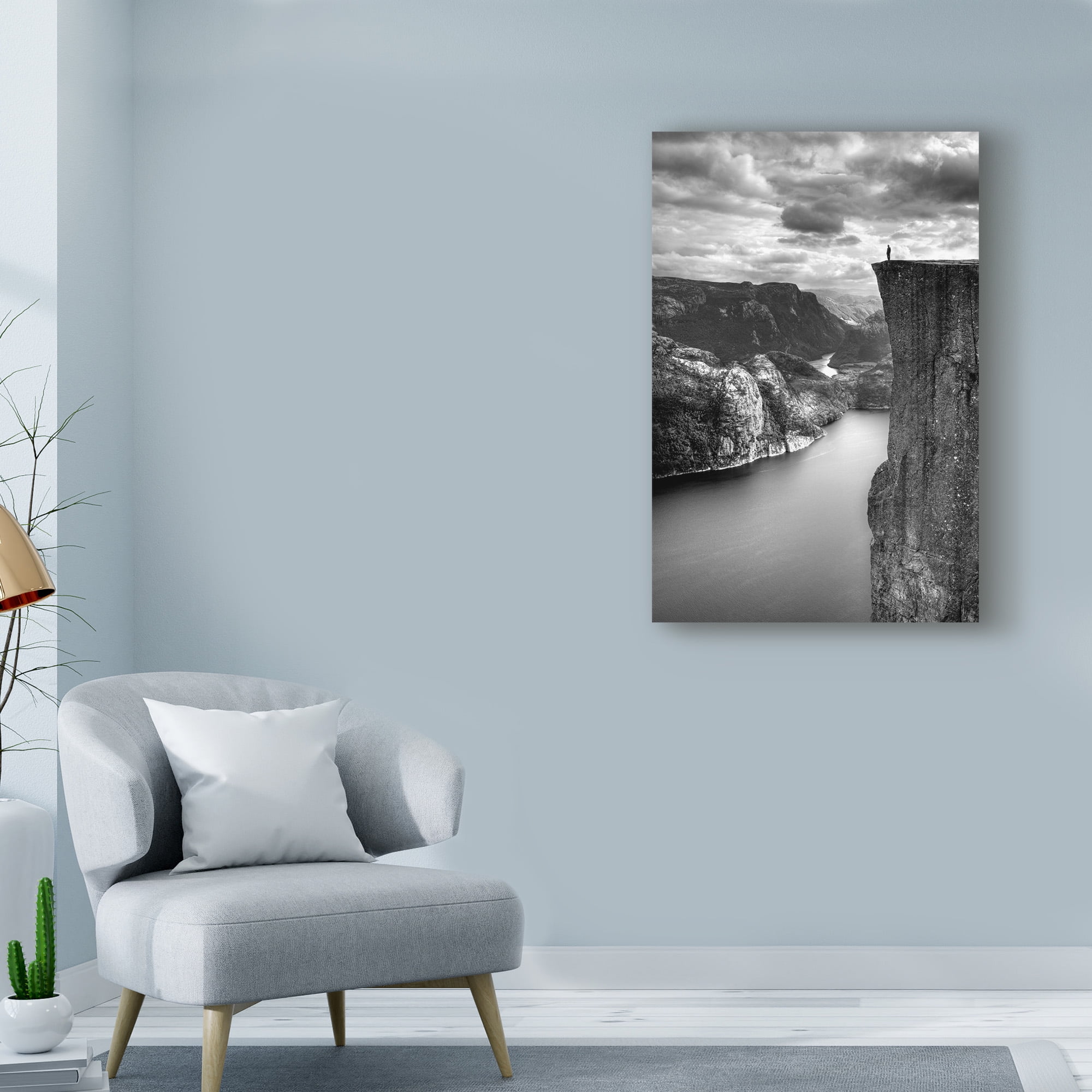 Trademark Fine Art 'Mountain Rustic Norway 27' Canvas Art by Maciej Duczynski