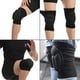 thumbnail image 4 of Rodillera de esponja deportiva, equipo protector, coderas, Protector de rodilla para ciclismo, protección gruesa Eva para motocicleta, 1 par negro, 4 of 5