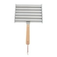 thumbnail image 1 of Hot Dog Sausage Roller Rack Steamer, 4 Skewers 6 Stick Design With Extra Long Wood Handle For Markets Vendors, 1 of 8
