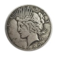 thumbnail image 1 of Moneda conmemorativa 1925 con forma de cabeza de libertys, 39 mm, bañada en plata, 1 of 2