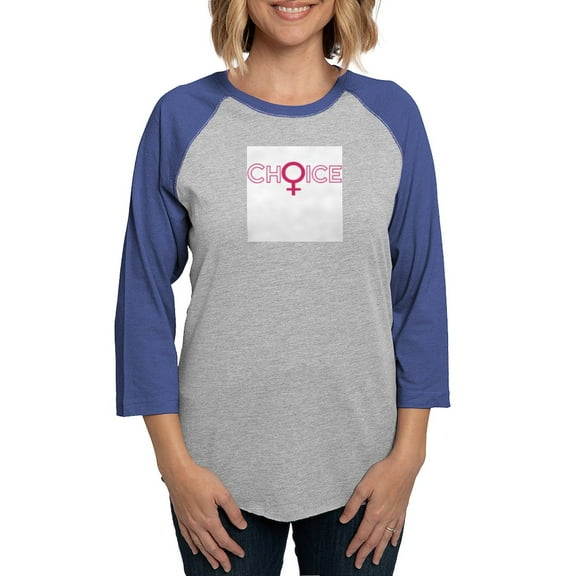 CafePress - CHOICE Women's Baseball T Shirt - Womens Baseball Tee