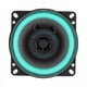 thumbnail image 1 of 2x Altavoces para automóvil Estéreo de 2 vías de rango completo con de polipropileno Reempzo de 1 pieza Mejora el estéreo del automóvil al perfke subwoofer de coche, 1 of 9