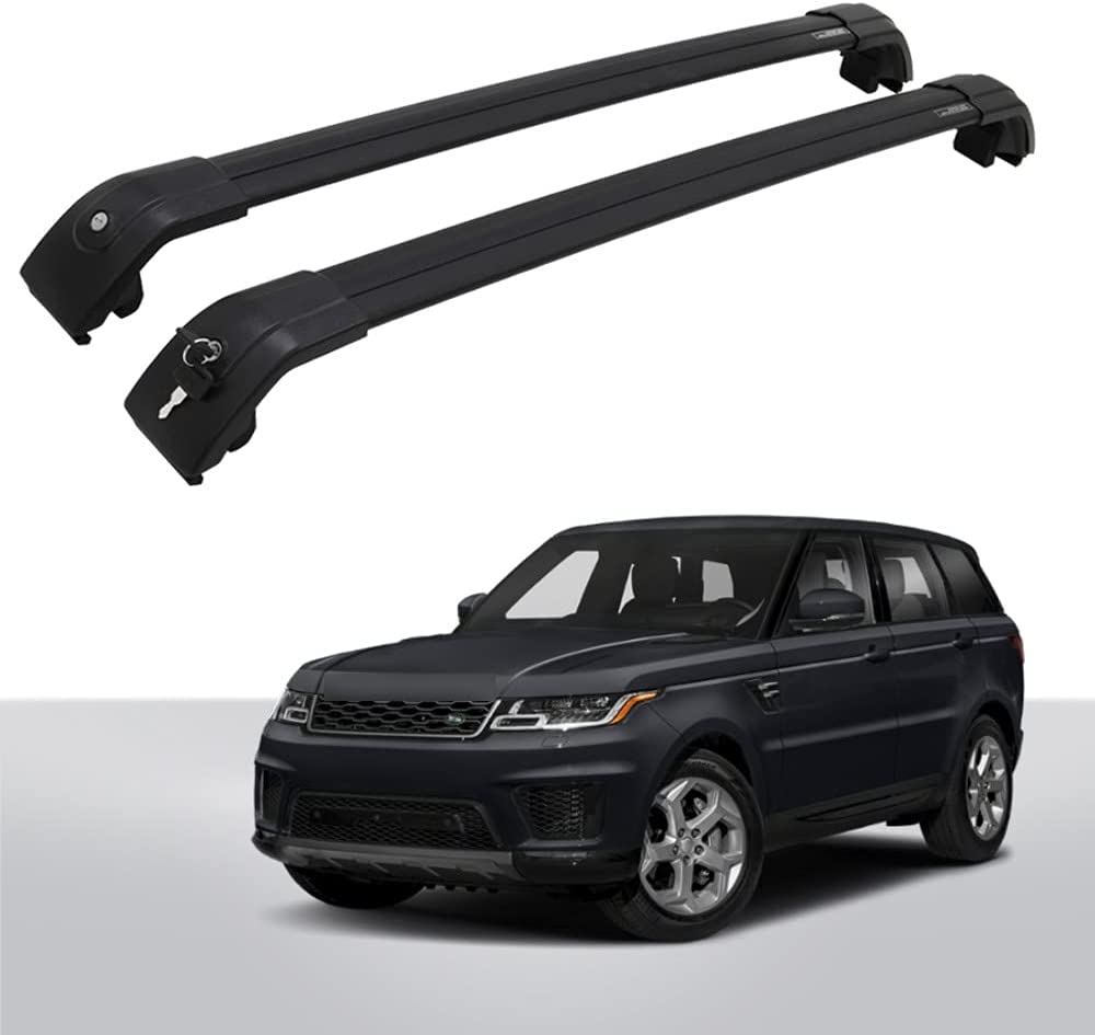 NIXFACE Black roof Cargo Racks for Land Rover Range Rover Sport 20142022 Cross Bars Roof Rack