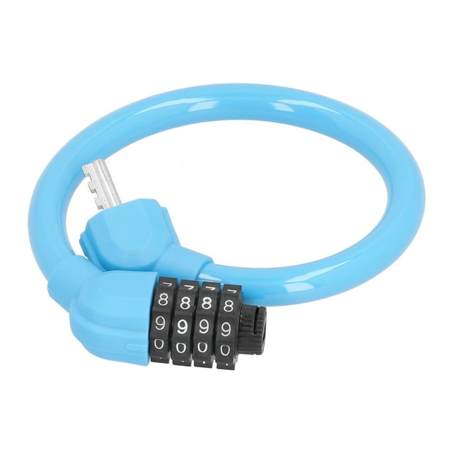 Bike Lock, Convenient 4-Digit Number Bicycle Locks With 4 Digit Passwords For Bike