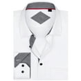 thumbnail image 2 of sogami Long Sleeve Collar Dress Shirt Cotton Spandex Shirts for Men, 2 of 9