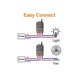 thumbnail image 5 of 433MHz 220V Water Pump Remote Control Switch 1Ch 30A Receiver Module ON/OFF Wireless RF Transmitter, 5 of 5