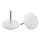 thumbnail image 1 of Clavo para patas de muebles, almohadilla protectora para patas de silla y mesa 22mm blanca 60pcs, 1 of 4