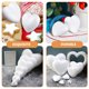 thumbnail image 4 of 12 bolas de espuma con forma de corazón, ideales para bodas, manualidades y adornos de San Valentín., 4 of 7